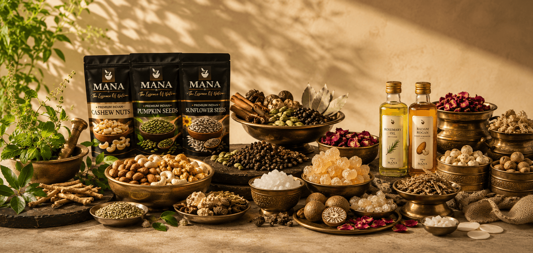 Premium Spices Background